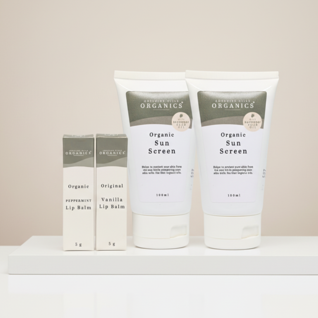 Lip Balm and Outdoor Cream