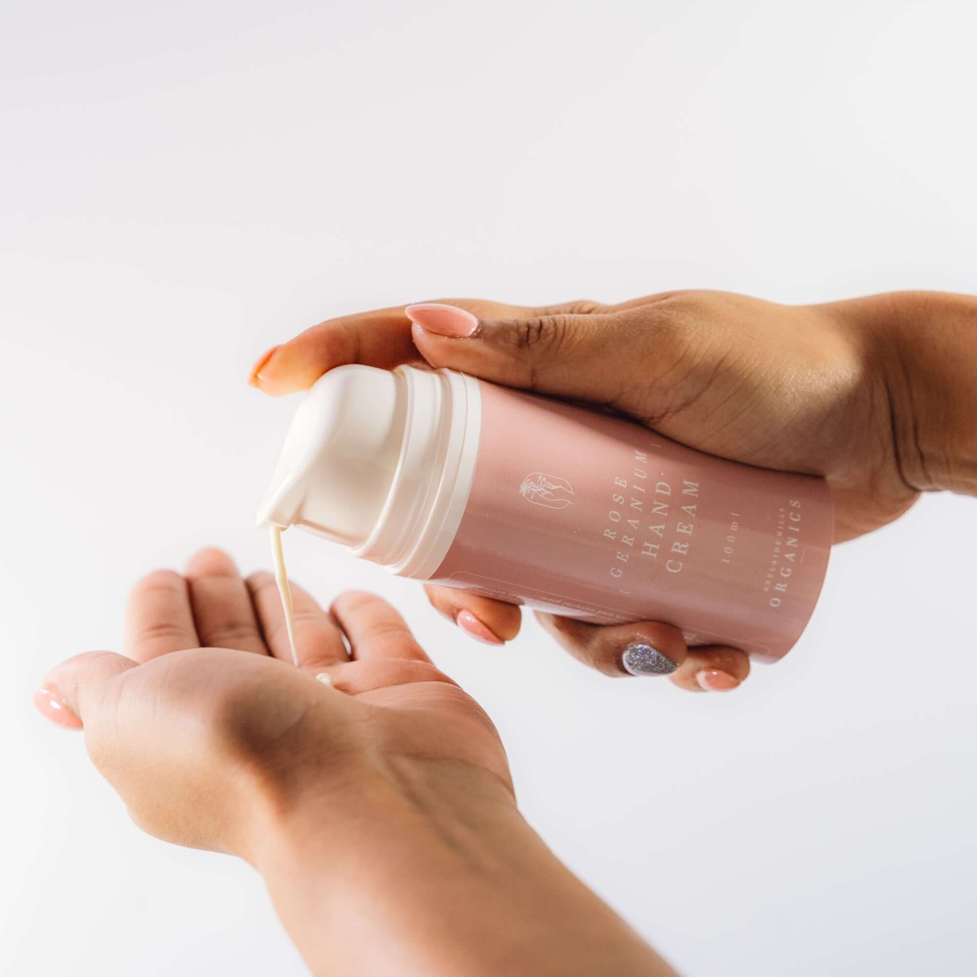 (wholesale) Rose Geranium Hand Cream - 100ml