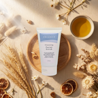 Cleansing Facial Scrub ingredients and texture - Adelaide Hills Organics
