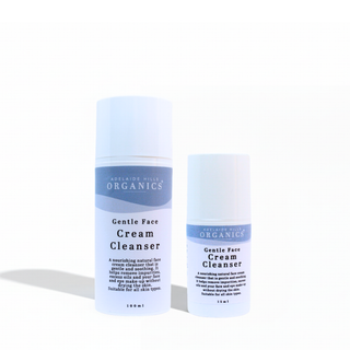 Gentle Face Cream Cleanser 100ml lifestyle for sensitive skin - Adelaide Hills Organics
