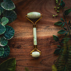 Jade and Rose Quartz - Facial Massage Set