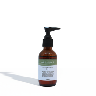 Organic Muscle Relief Oil 100ml with capsicum and eucalyptus - Adelaide Hills Organics