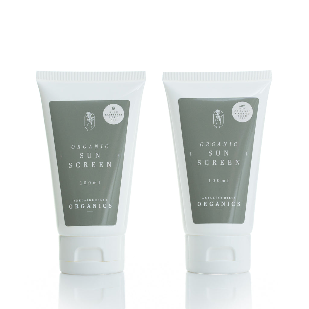 Raspberry & Carrot Seed Oil Sunscreen | 100ml