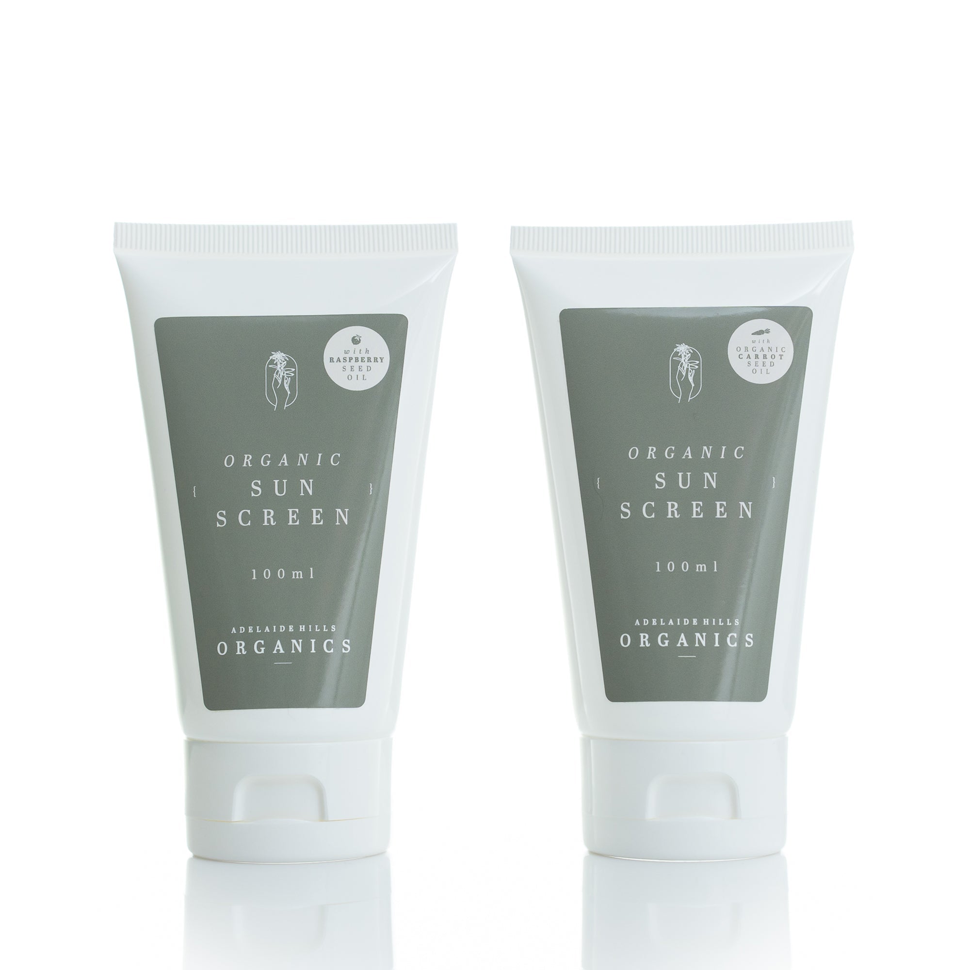 (wholesale) Natural Raspberry & Carrot Seed Oil Sunscreen - 100ml
