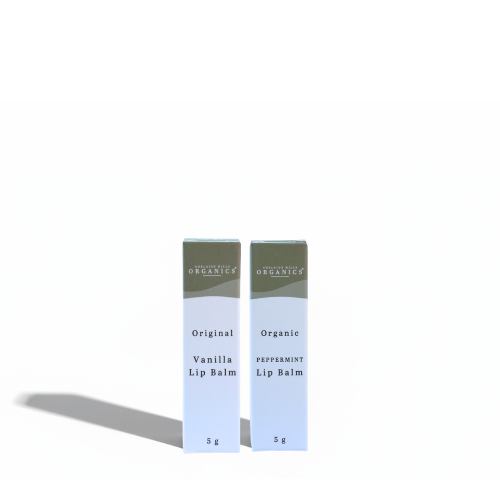 Organic Lip Balms Peppermint & Vanilla | 5gm