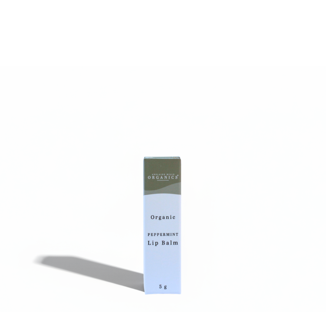 Organic Lip Balms Peppermint & Vanilla | 5gm