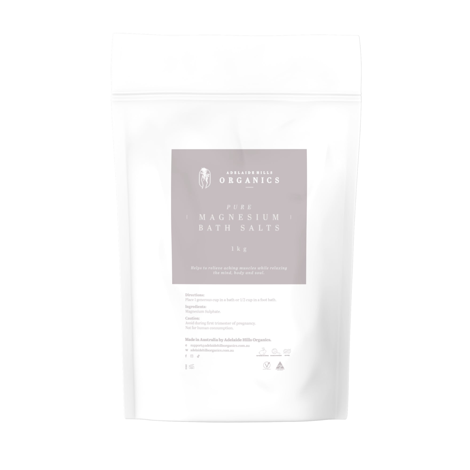 (wholesale) Magnesium Bath Salts - 1kg Packs