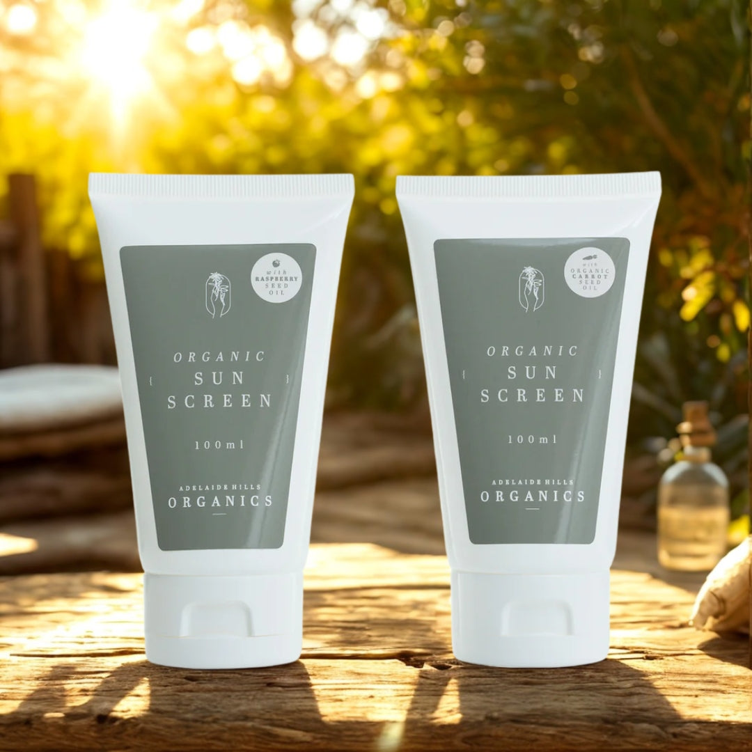 Raspberry & Carrot Seed Oil Sunscreen | 100ml