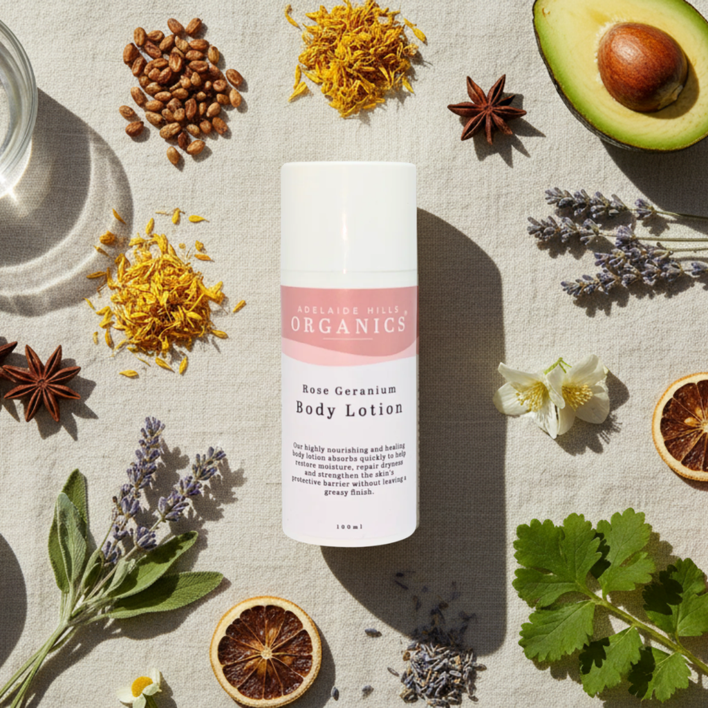 Rose Geranium Body Lotion | 100ml