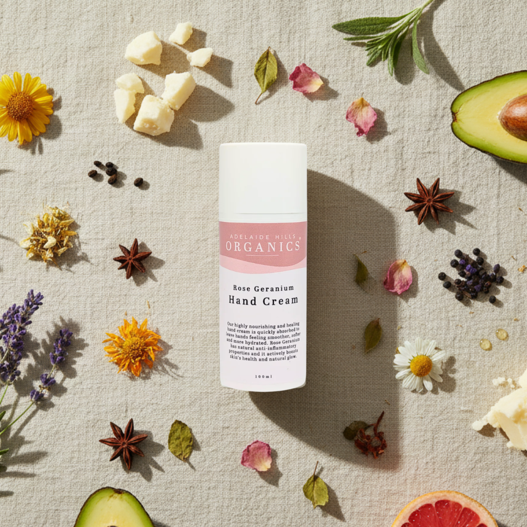 Rose Geranium Hand Cream | 100ml