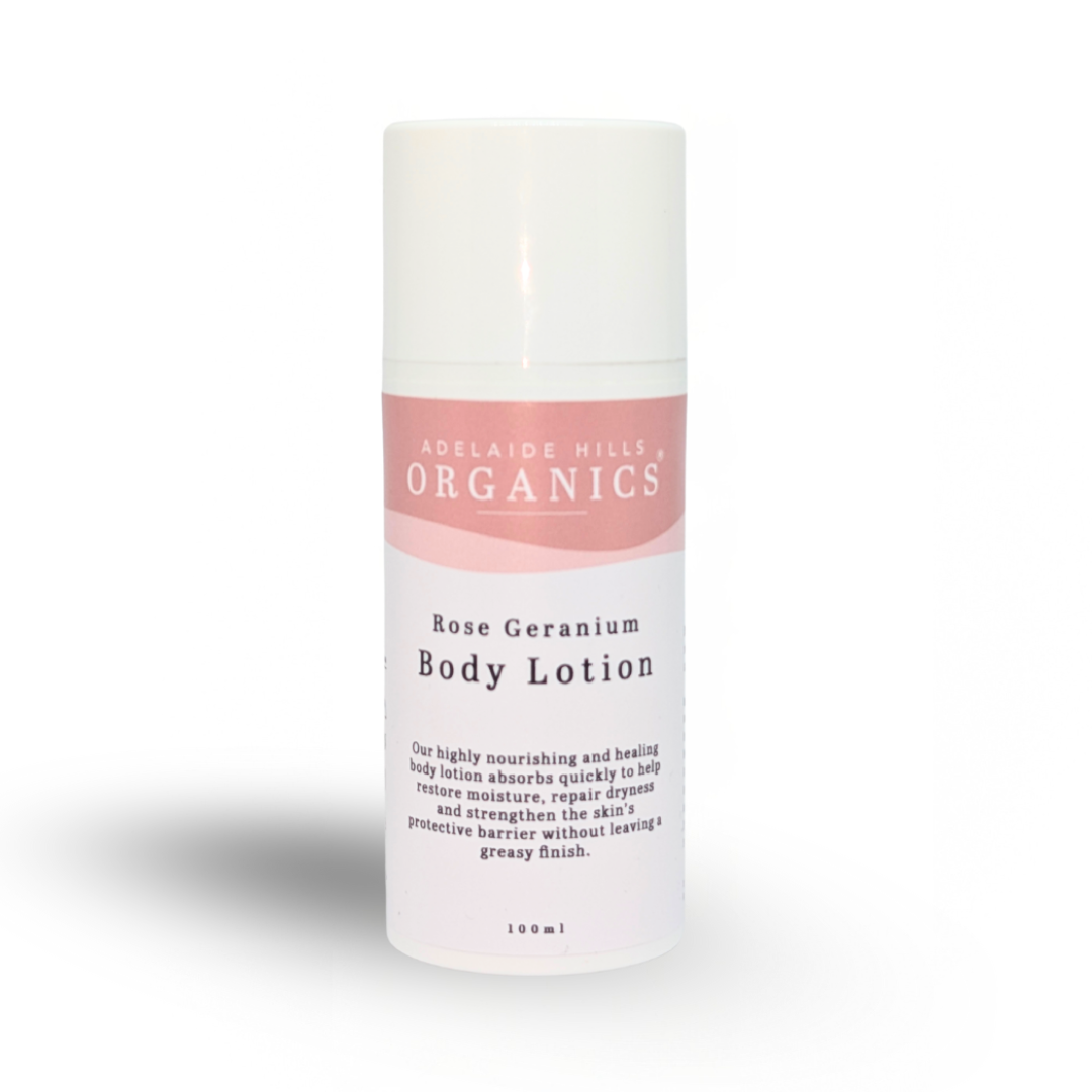 Rose Geranium Body Lotion | 100ml