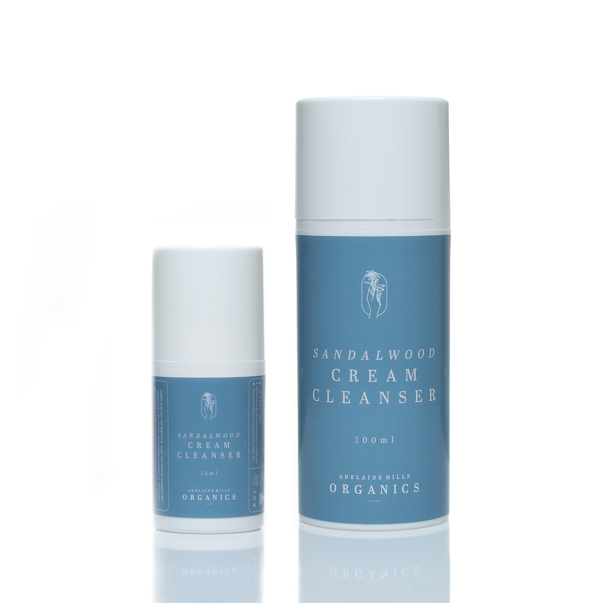 (wholesale) Sandalwood Cream Cleanser - 100ml & 15ml
