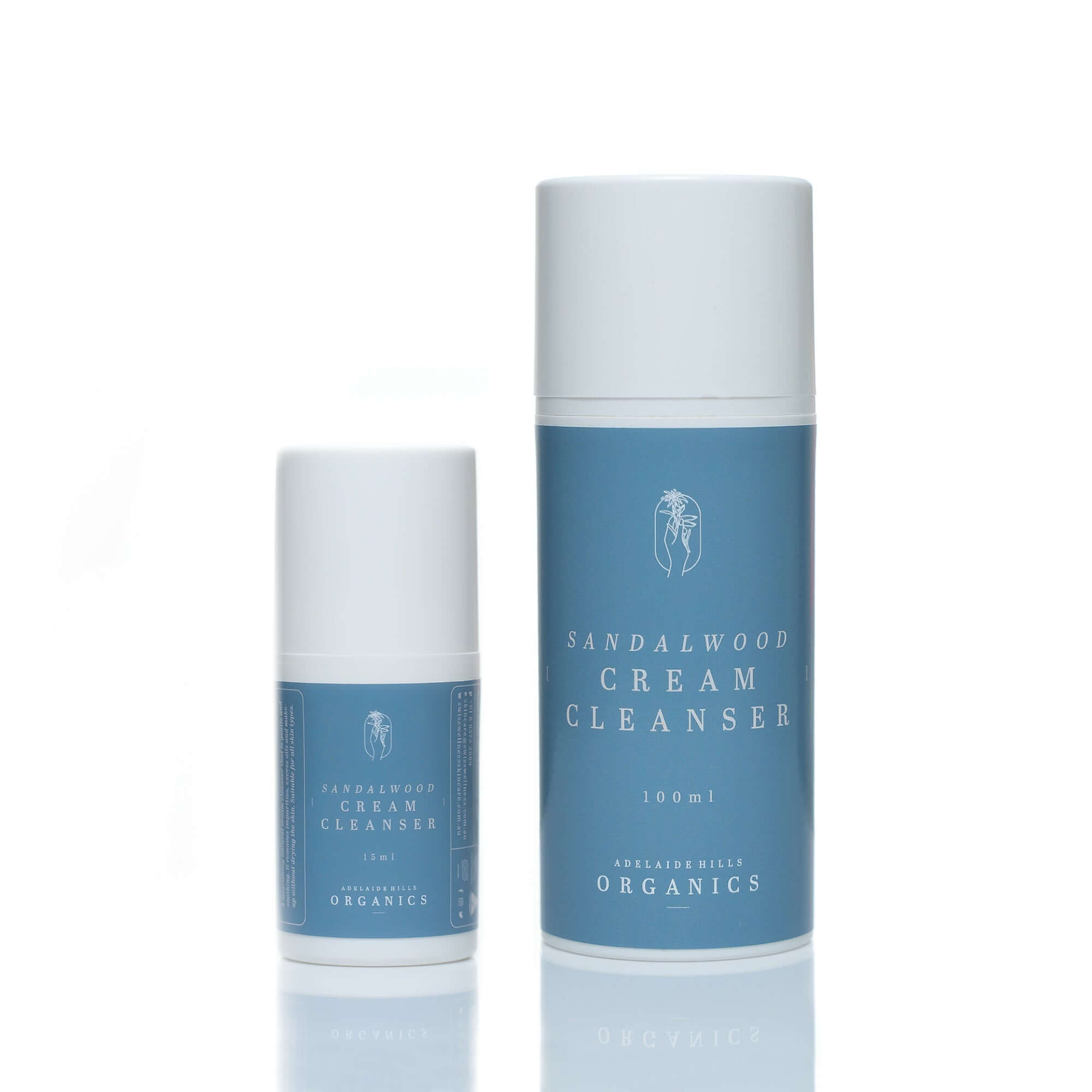 (wholesale) Sandalwood Cream Cleanser - 100ml & 15ml