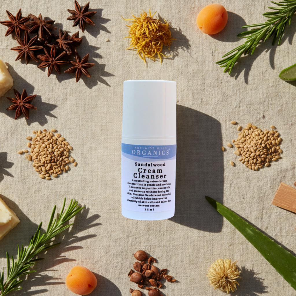 Sandalwood Cream Cleanser | 100ml & 15ml