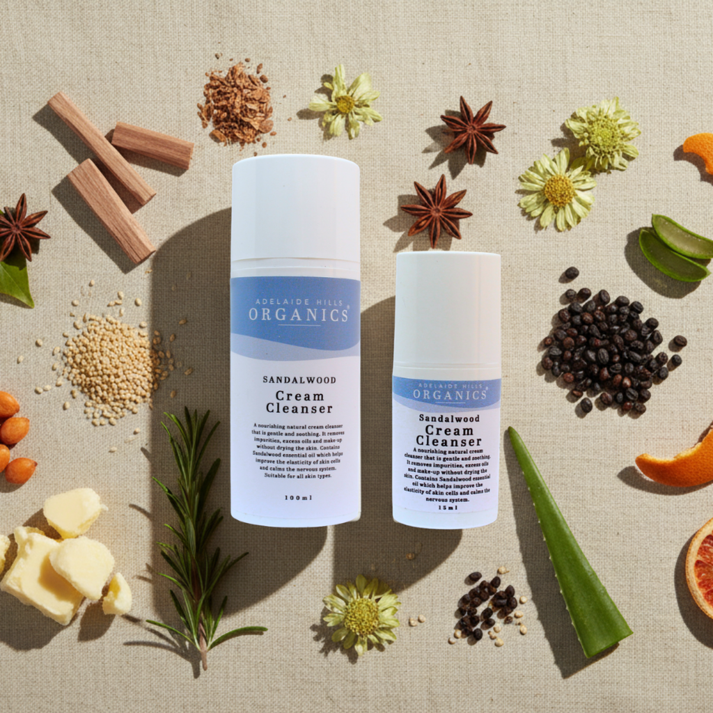 Sandalwood Cream Cleanser | 100ml & 15ml