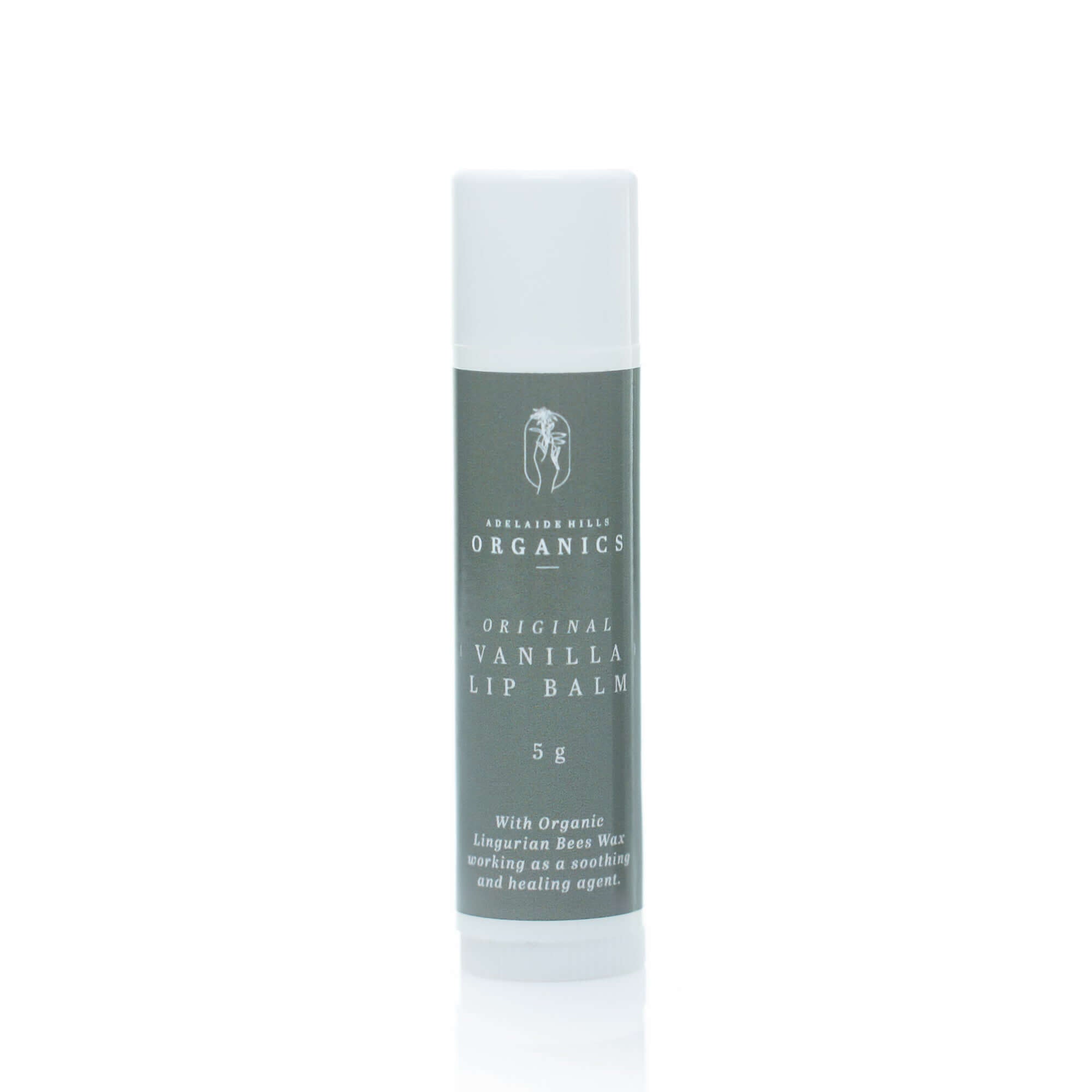(wholesale) Organic Lip Balms Peppermint & Vanilla - 5gm