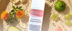 Rose Geranium Hand Cream with botanicals in water - Adelaide Hills Organics