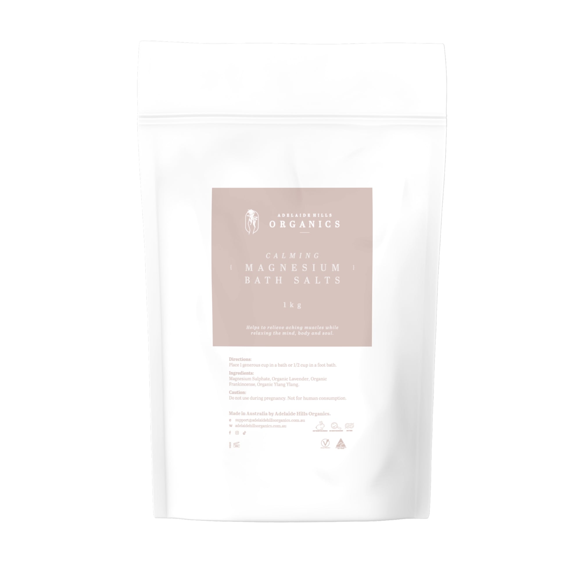 (wholesale) Magnesium Bath Salts - 1kg Packs